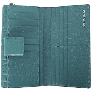 【新品】ピンキー＆ダイアン かぶせ長財布 カヌレ大容量カード入れロゴ型押し現行品 Amazon | [ピンキーアンドダイアン] かぶせ長財布 【カヌレ